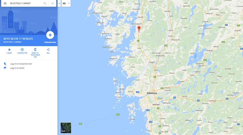 Kart, Google maps, tyver, tyveri kjorerute_for_gtb