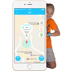 Track WP app GPS klokke til barn