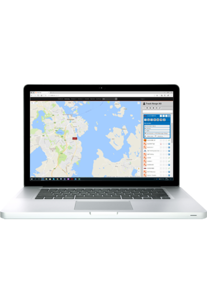 ITracker portal, kartvisning GPS Tracker